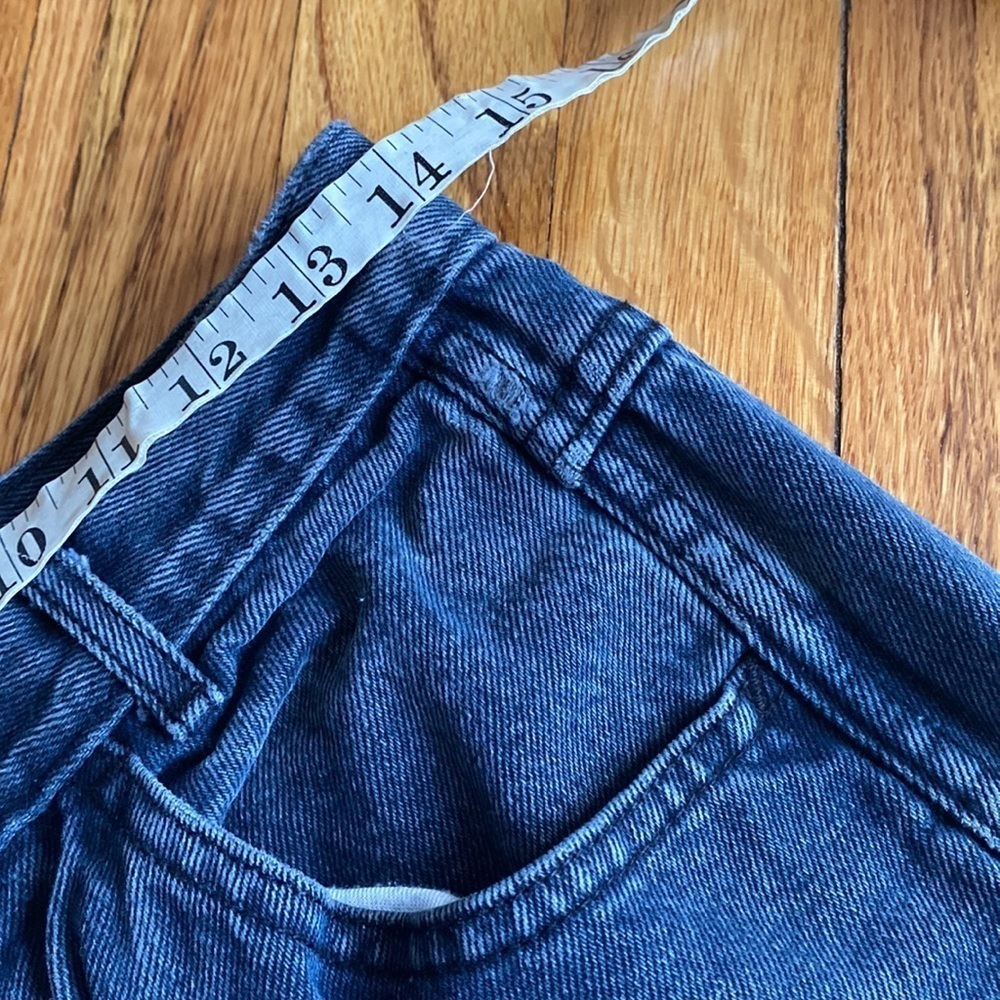 Black / blue denim washed true vintage Calvin Klein jeans size 5 EUC. - Picture 2 of 10